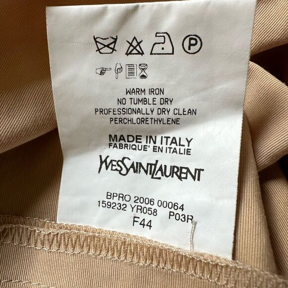 Yves Saint Lauren crop pants - Picture 4 of 4